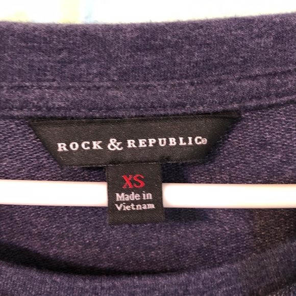 Rock & Republic Glitter Celestial Sweatshirt - Picture 3 of 5